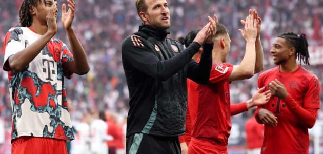 بايرن ميونخ يفوز بالدوري الألماني وأول لقب كبير لهاري كين كلاعب
